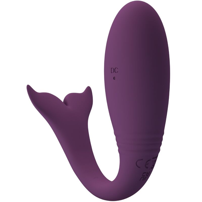 PRETTY LOVE - VIBRADOR JAYLEEN CON CONTROL REMOTO Y APLICACIÓN PÚRPURA