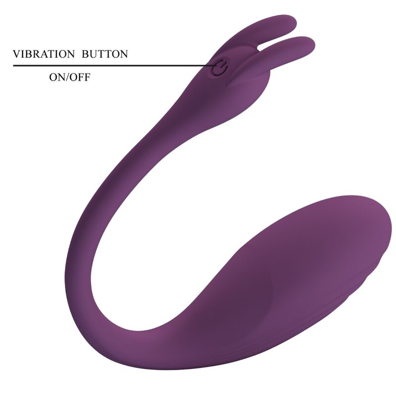 PRETTY LOVE - VIBRADOR CATALINA APP CONTROL REMOTO MORADO