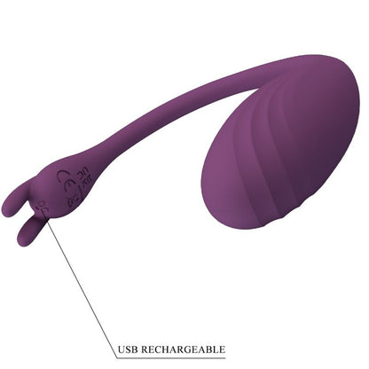 PRETTY LOVE - VIBRADOR CATALINA APP CONTROL REMOTO MORADO