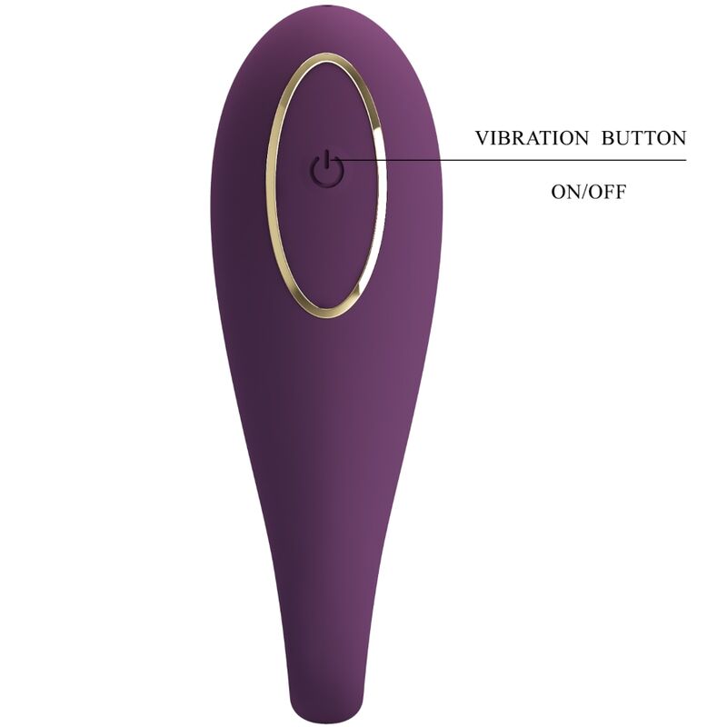 PRETTY LOVE - VIBRADOR DOBLE PLACER GLOBAL REMOTO AUGUST