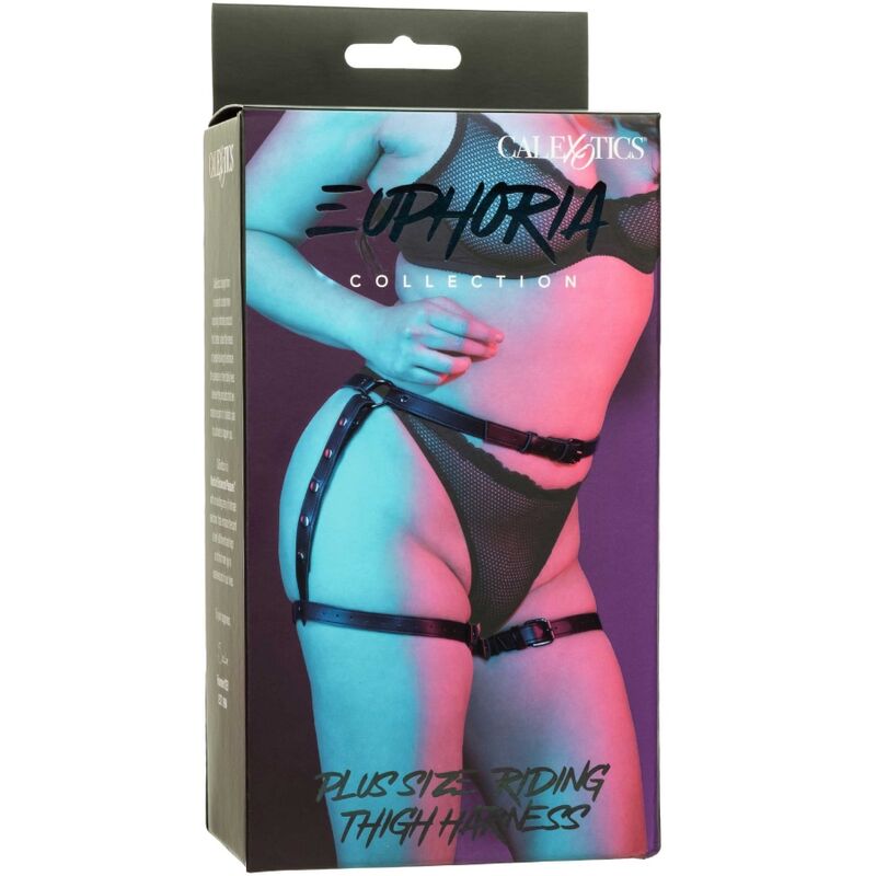 CALEXOTICS - ARNÉS DE MUSLO PARA MONTAR EN TALLA GRANDE EUPHORIA