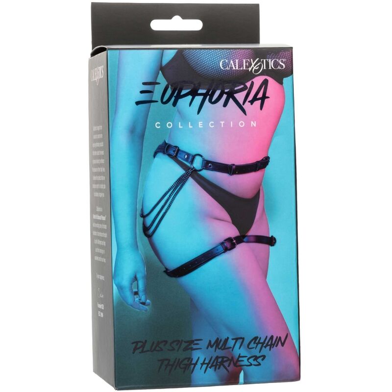 CALEXOTICS - ARNÉS DE MUSLO MULTICADENA DE TALLA GRANDE EUPHORIA