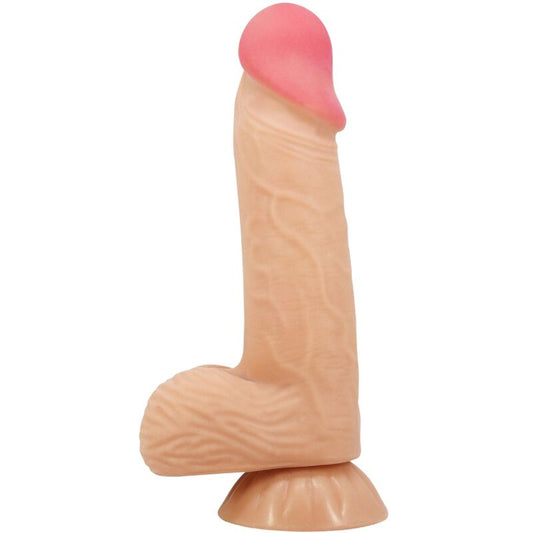 PRETTY LOVE - DILDO REALISTA SERIE SLIDING SKIN CON VENTOSA DESLIZANTE SKIN 20,6 CM