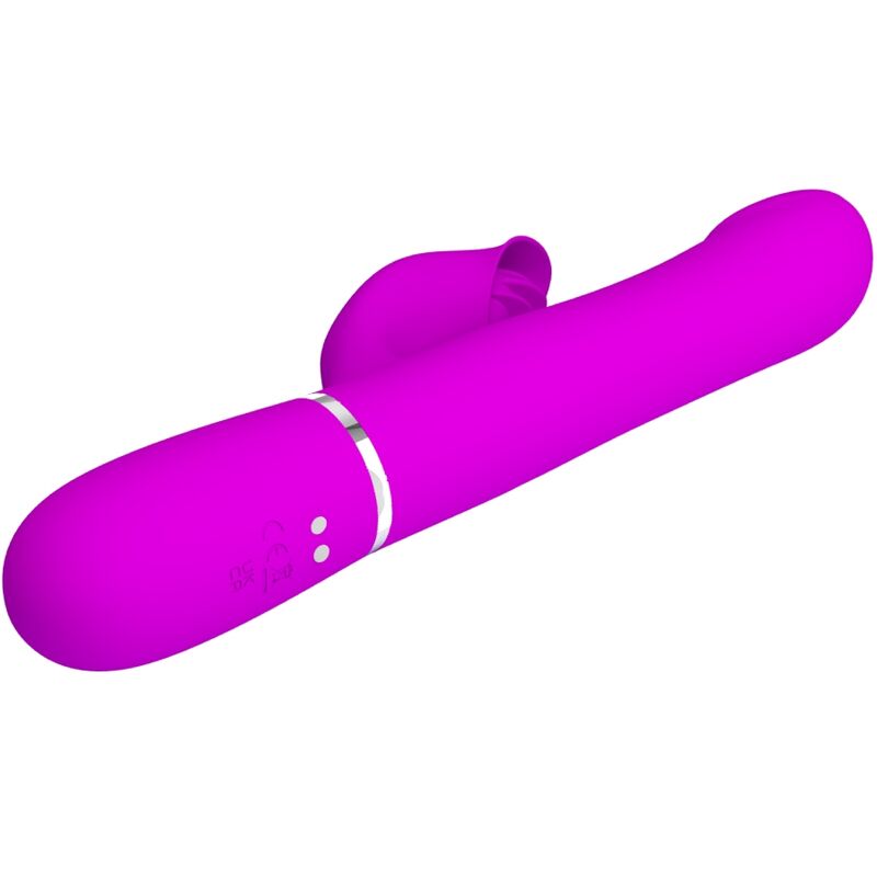 PRETTY LOVE - VIBRADOR CONEJO PERLAS VIOLETA