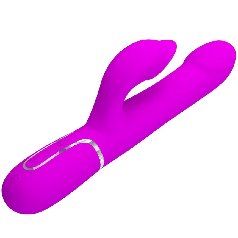 PRETTY LOVE - VIBRADOR CONEJO PERLAS VIOLETA