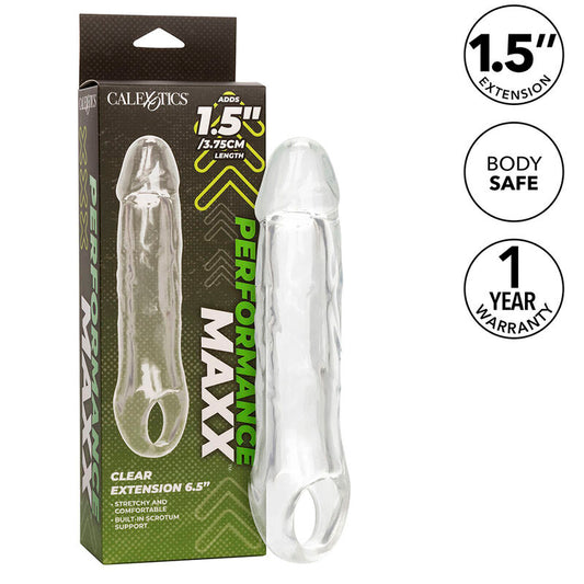 CALEXOTICS - EXTENSIÓN PERFORMANCE MAXX CLEAR 6,5 TRANSPARENTE