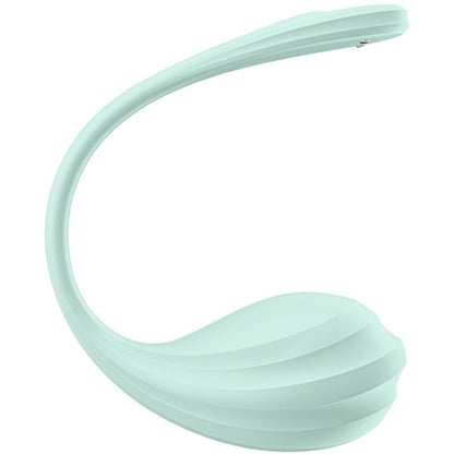 SATISFYER - ESTIMULADOR DEL PUNTO G SMOOTH PETAL WATER GREEN APLICACIÓN GRATUITA