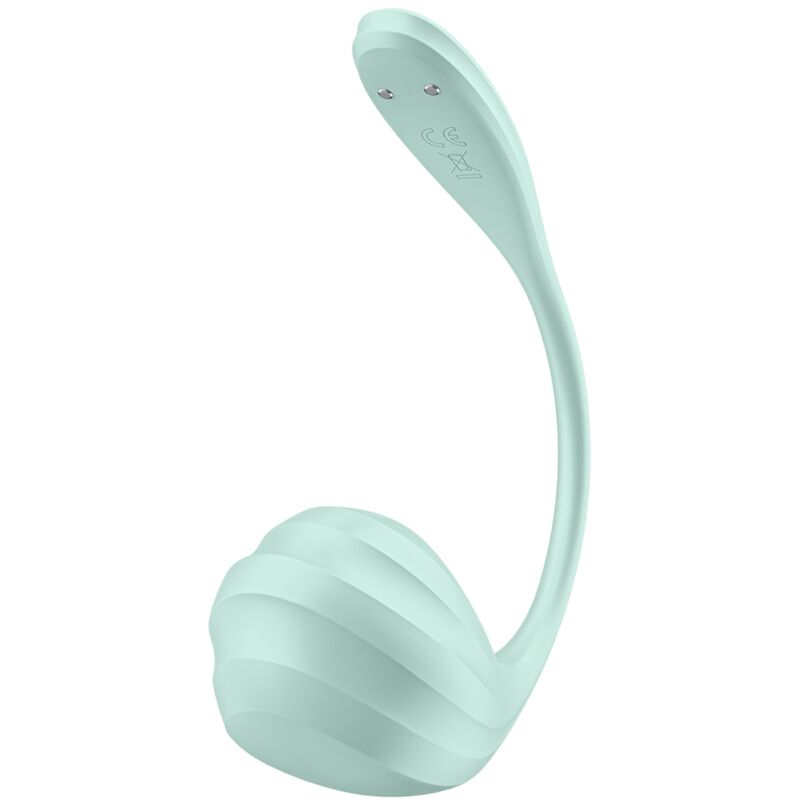 SATISFYER - ESTIMULADOR DEL PUNTO G SMOOTH PETAL WATER GREEN APLICACIÓN GRATUITA