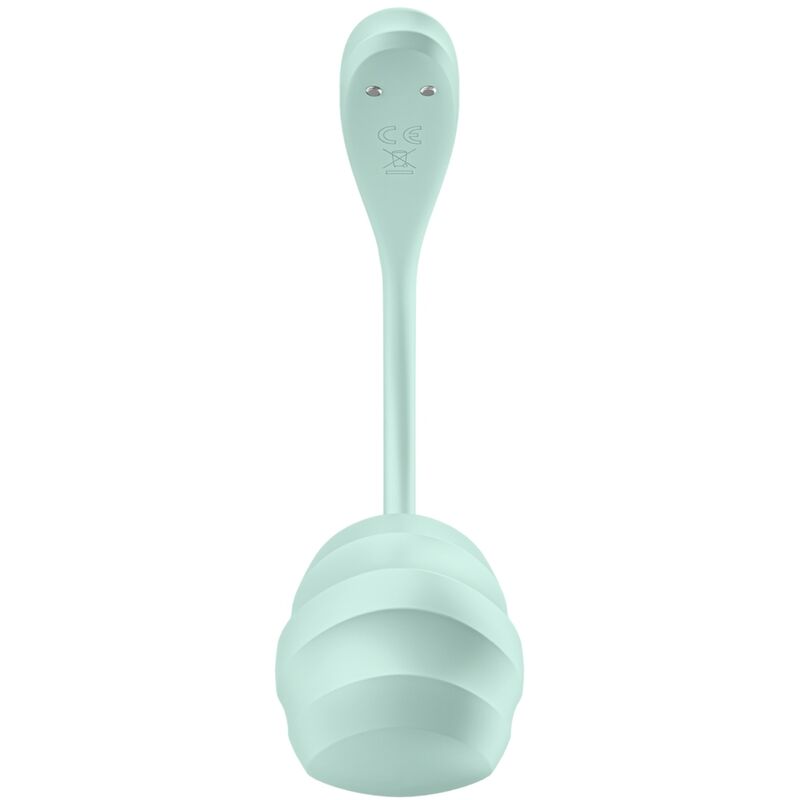 SATISFYER - ESTIMULADOR DEL PUNTO G SMOOTH PETAL WATER GREEN APLICACIÓN GRATUITA