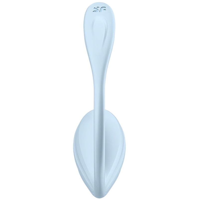 SATISFYER - ESTIMULADOR DEL PUNTO G SMOOTH PETAL AZUL CIELO APLICACIÓN GRATUITA