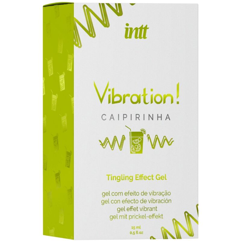 INTT - POTENTE ESTIMULANTE ÍNTIMO CAIPIRINHA GEL VIBRADOR LÍQUIDO 15 ML