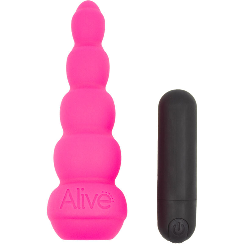 ESTIMULADOR ANAL ALIVE - LANCE PRO ROSA