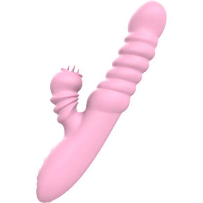 ARMONY - VIBRATOR MULTIFUNCTION WITH STIMULATING TONGUE HEAT EFFECT PINK