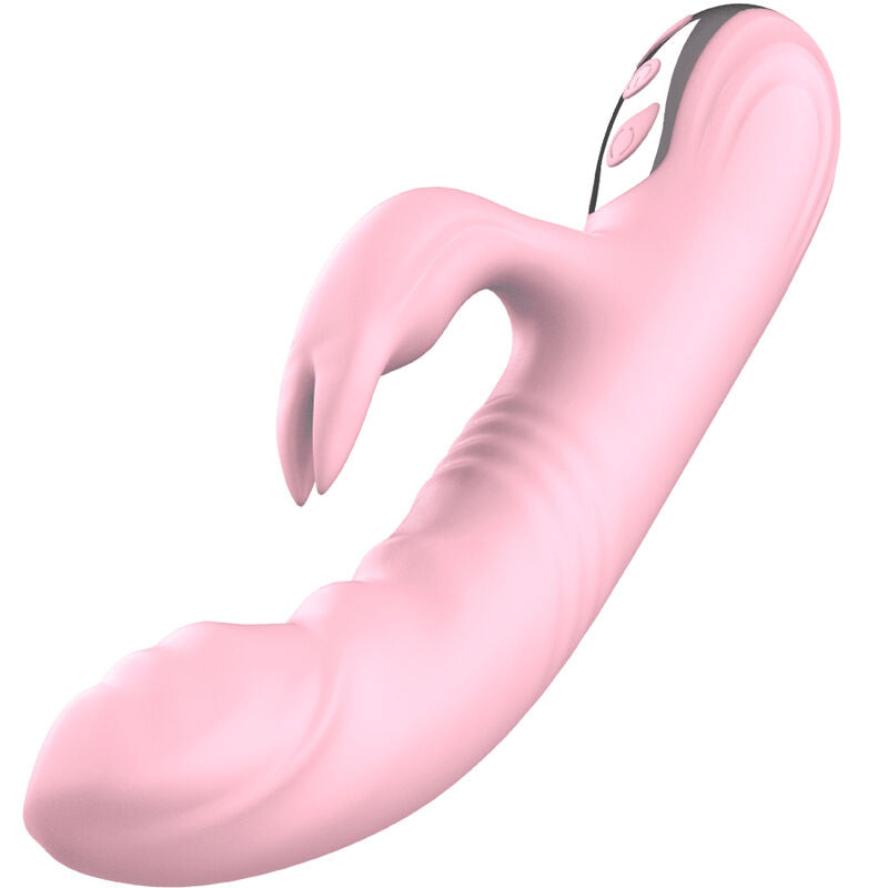 ARMONY - VIBRADOR CONEJO DE DEDO COMPLETO EFECTO CALOR ROSA