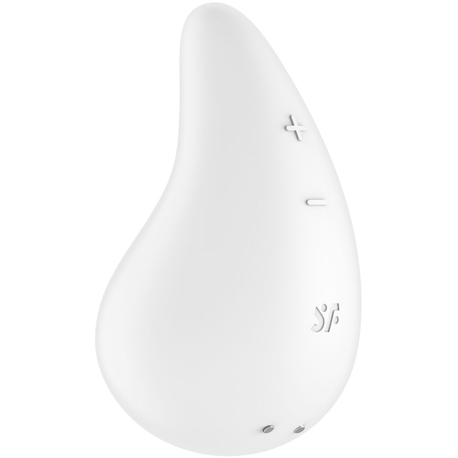 SATISFYER - VIBRADOR DEW DROP DE COLOCACIÓN BLANCO