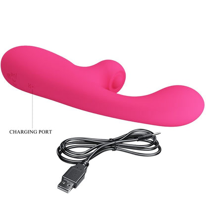 PRETTY LOVE - VIBRADOR ESTIMULADOR SKYLAR PINK