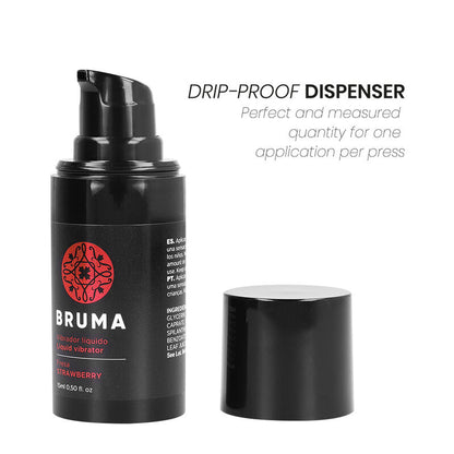 BRUMA - VIBRADOR LIQUIDO ULTRA DESLIZANTE FRESA 15 ML