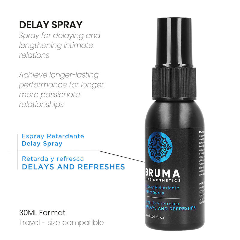 BRUMA - SPRAY RETARDANTE Y REFRESCANTE 30 ML