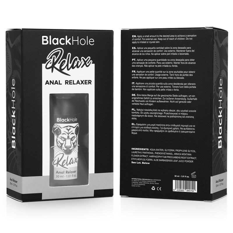 BLACK HOLE - SPRAY RELAJANTE ANAL EXPLORER 30 ML