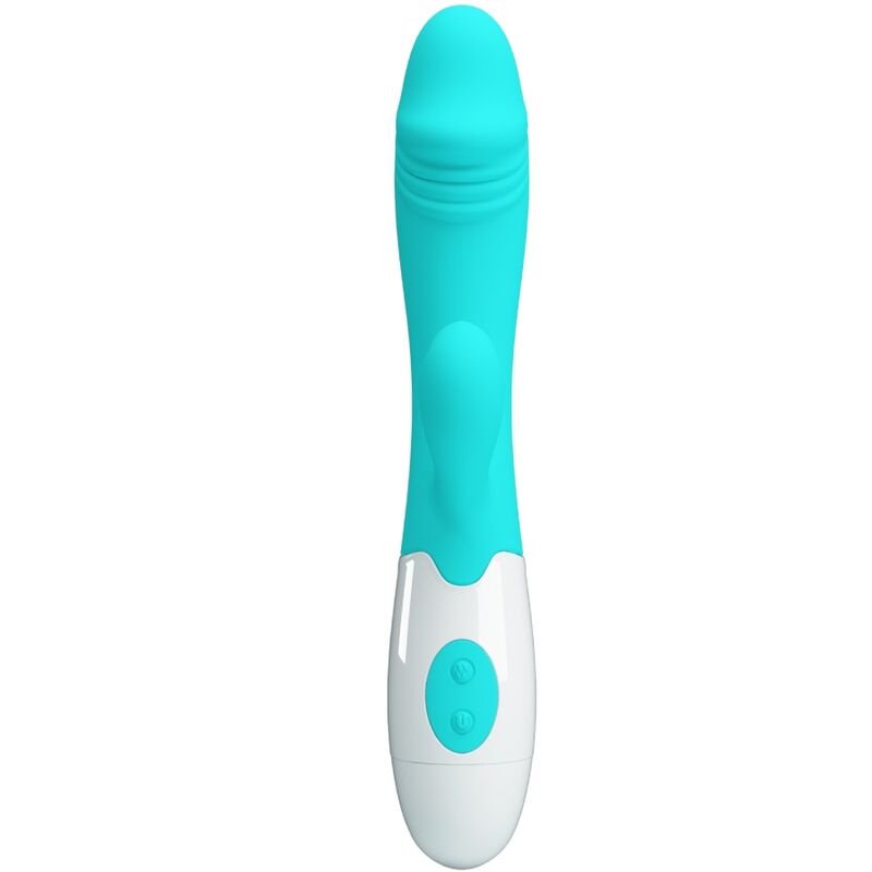 PRETTY LOVE - VIBRADOR PUNTO G SNAPPY VERDE AGUA