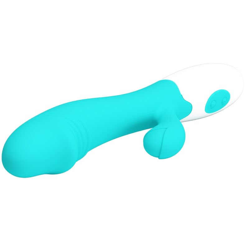 PRETTY LOVE - VIBRADOR PUNTO G SNAPPY VERDE AGUA