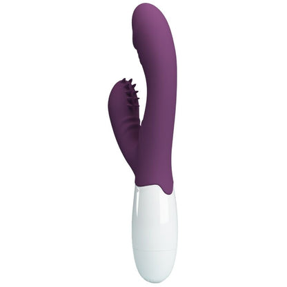 PRETTY LOVE - VIBRADOR ANDRE RABBIT Y ESTIMULADOR DEL PUNTO G MORADO