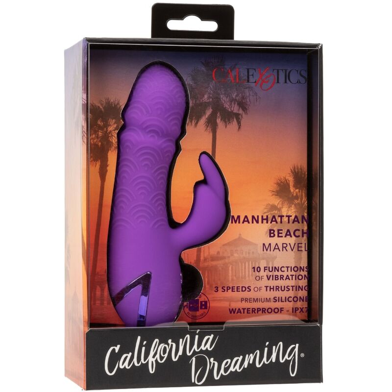 CALEXOTICS - CONEJO VIBRADOR MANHATTAN BEACH MARVEL PÚRPURA DE CALIFORNIA DREAMING