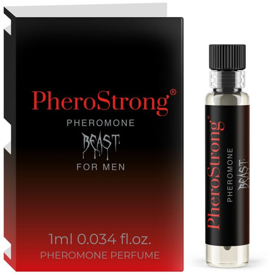 PHEROSTRONG - PERFUME DE FEROMONAS BESTIA PARA HOMBRES 1 ML