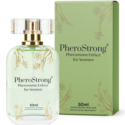 PHEROSTRONG - PERFUME DE FEROMONAS ENTICE PARA MUJER 50 ML