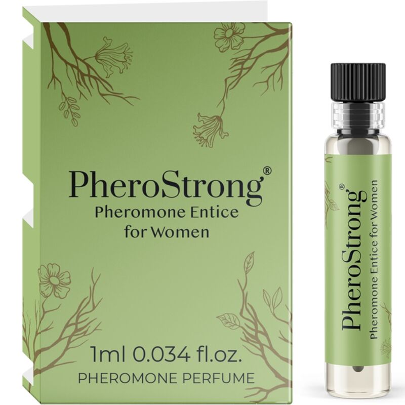 PHEROSTRONG - PERFUME DE FEROMONAS ENTICE PARA MUJER 1 ML