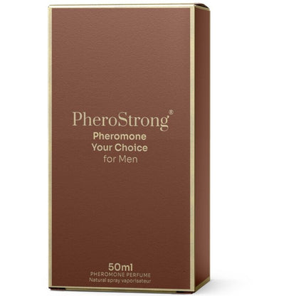 PHEROSTRONG - PERFUME DE FEROMONAS TU ELECCIÓN PARA HOMBRES 50 ML