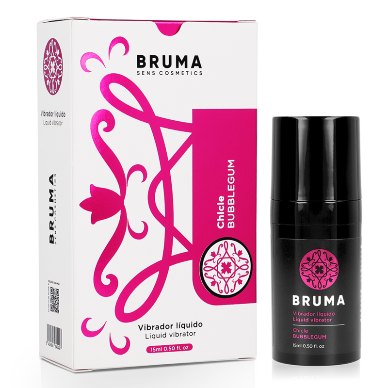 BRUMA - VIBRADOR LIQUIDO ULTRA DESLIZANTE BUBBLEGUM 15 ML