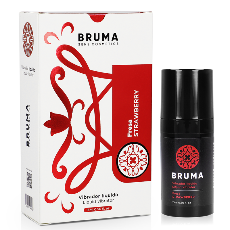 BRUMA - VIBRADOR LIQUIDO ULTRA DESLIZANTE FRESA 15 ML