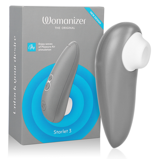 WOMANIZER - STARLET 3 CLITORAL STIMULATOR GRAY