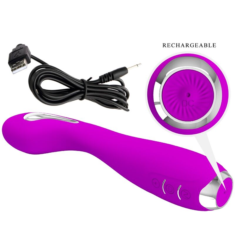 PRETTY LOVE - VIBRADOR ELECTROSHOCK HECTOR APLICACIÓN GRATUITA VIOLETA