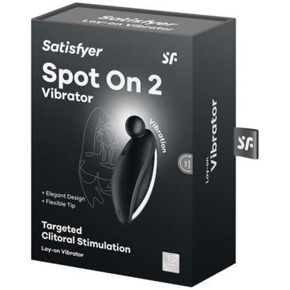 SATISFYER - SPOT ON 2 VIBRADOR DE APOYO NEGRO