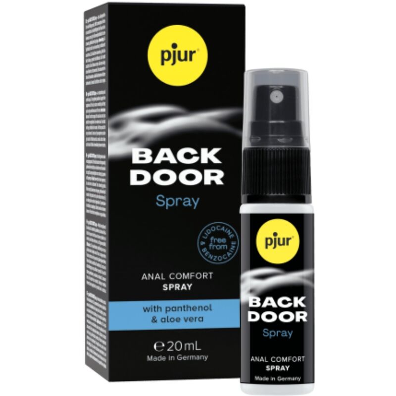 PJUR - SET DE LUBRICANTE ANAL Y SPRAY PARA PUERTA TRASERA