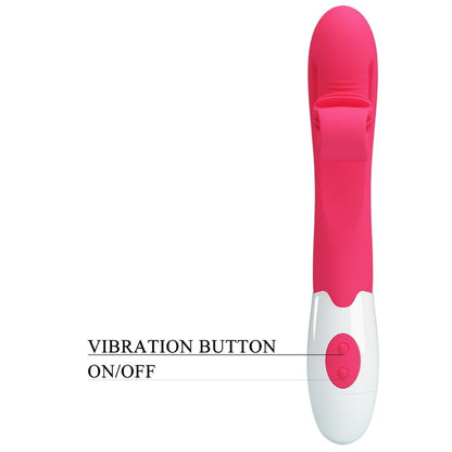 ROMANCE - VIBRADOR Y ESTIMULADOR ROSA 30 VELOCIDADES