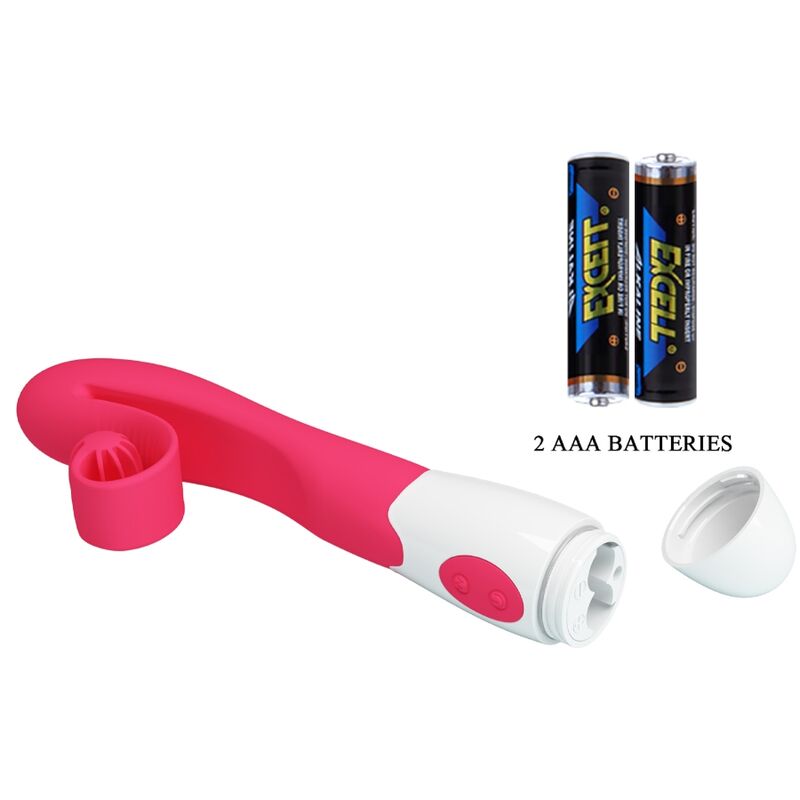 ROMANCE - VIBRADOR Y ESTIMULADOR ROSA 30 VELOCIDADES