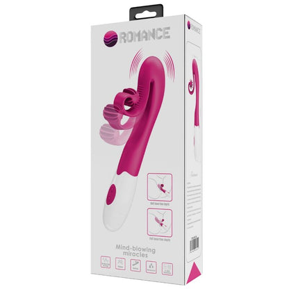 ROMANCE - VIBRADOR Y ESTIMULADOR ROSA 30 VELOCIDADES