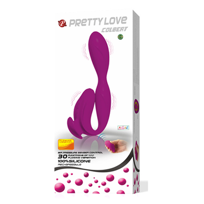 PRETTY LOVE - MASAJEADOR LILA COLBERT DE ALTA CALIDAD