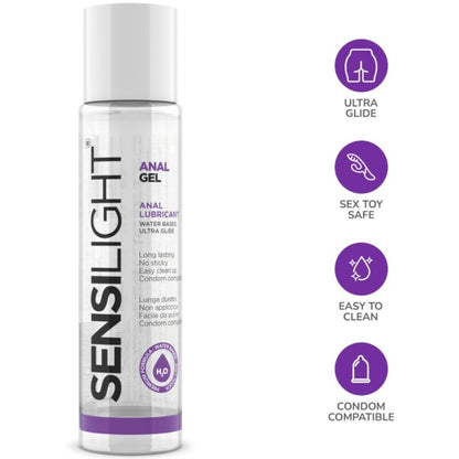 INTIMATELINE - SENSILIGHT GEL DESLIZANTE ANAL 60 ML