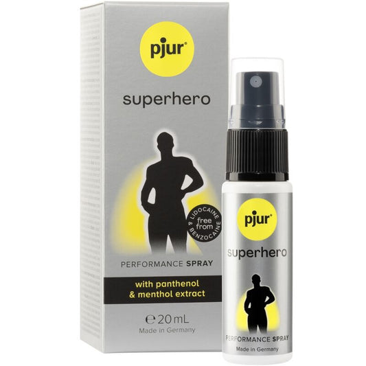 PJUR - SPRAY RETARDANTE DE RENDIMIENTO SUPERHÉROE 20 ML