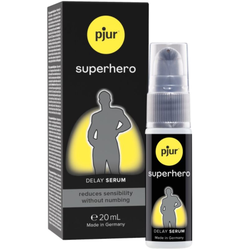 PJUR - SUERO RETARDANTE CONCENTRADO SUPERHERO 20 ML