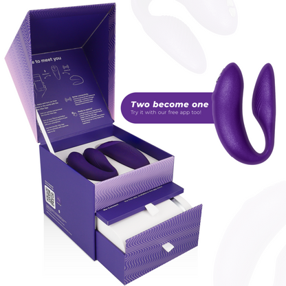 WE-VIBE - VIBRADOR CHORUS PARA PAREJAS CON CONTROL DE APRETÓN LILA