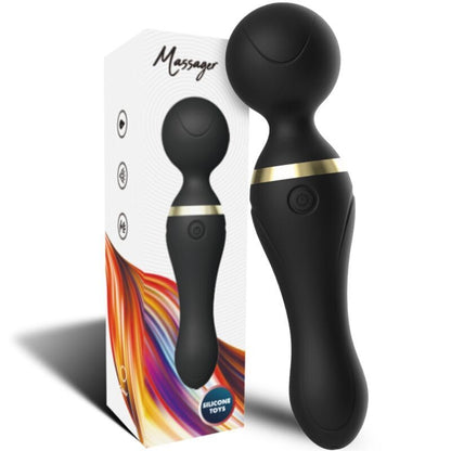 ARMONY - FREEZA MASSAGER & VIBRATOR SUPER FLEXIBLE HEAD BLACK