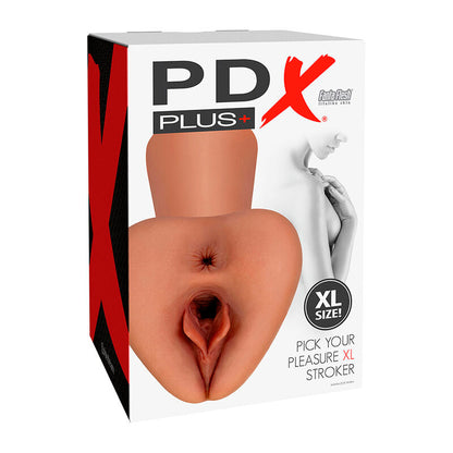 PDX PLUS - ELIGE TU PLACER XL REALISTA STROKER MARRÓN