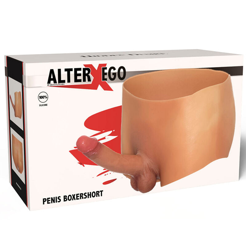 DESEO OCULTO - ALTER EGO BOXERSHOT CON PENE 18 CM TALLA S/M