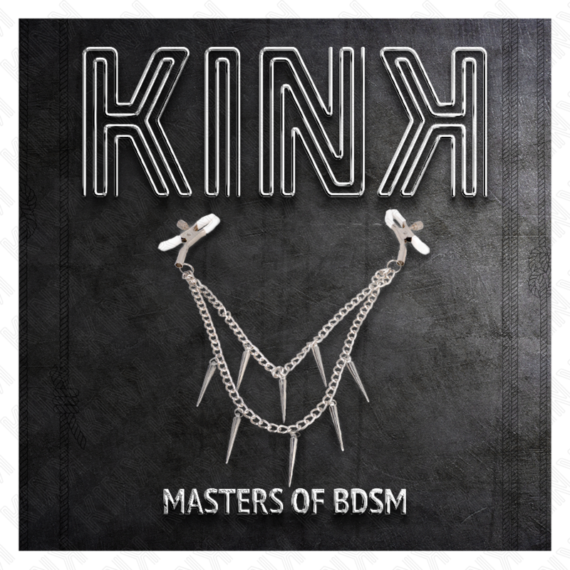 KINK - PINZAS PARA PEZONES CON CADENAS DE PINCHAS 30 CM