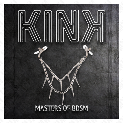 KINK - PINZAS PARA PEZONES CON CADENAS DE PINCHAS 30 CM